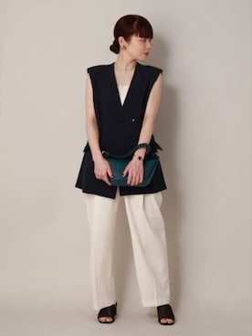 SUIT SQUAREさん（レディース・156cm）の春コーディネート