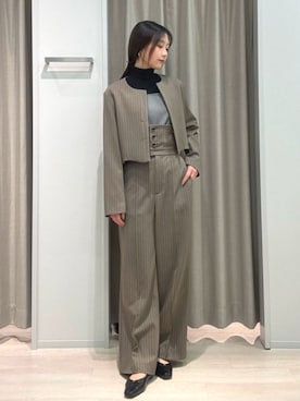 SUIT SQUAREさん（レディース・165cm）の冬コーディネート