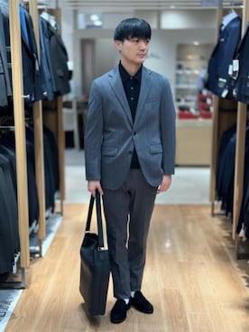 SUIT SQUAREさん（メンズ・175cm）の春コーディネート