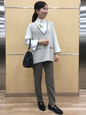 SUIT SQUAREさん（レディース・158cm）の冬コーディネート