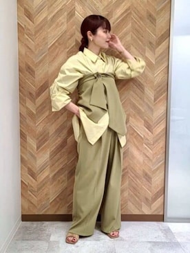 「コルセット」｜SUIT SQUAREさん（レディース・156cm）の春コーディネート