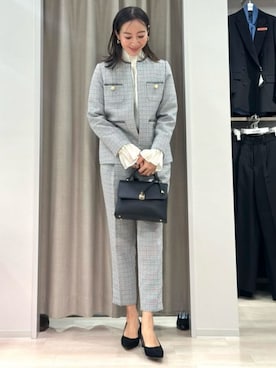 SUIT SQUAREさん（レディース・170cm）の冬コーディネート