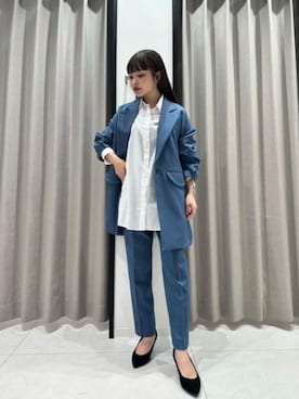 SUIT SQUAREさん（レディース・156cm）の冬コーディネート