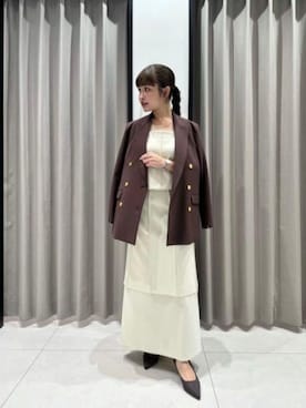 「CIS.（シス）のアイテム」を使った、SUIT SQUAREさん（レディース・156cm）の春コーディネート