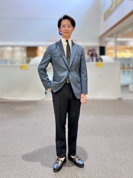 「スーツ」｜SUIT SQUAREさん（メンズ・173cm）の春コーディネート