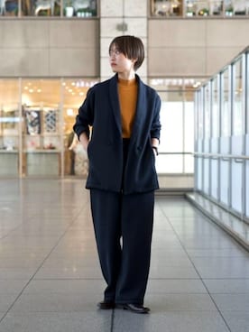 SUIT SQUAREさん（レディース・157cm）の冬コーディネート