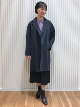 SUIT SQUAREさん（レディース・160cm）の冬コーディネート