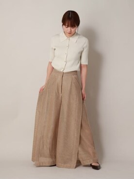 「CIS.（シス）のアイテム」を使った、SUIT SQUAREさん（レディース・163cm）の春コーディネート