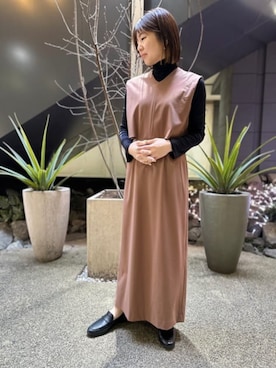 SUIT SQUAREさん（レディース・160cm）の冬コーディネート