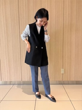 SUIT SQUAREさん(レディース・158cm)の冬コーディネート
