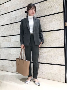 SUIT SQUAREさん(レディース・157cm)の冬コーディネート