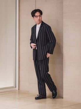「上品」｜SUIT SQUAREさん（メンズ・174cm）の夏コーディネート