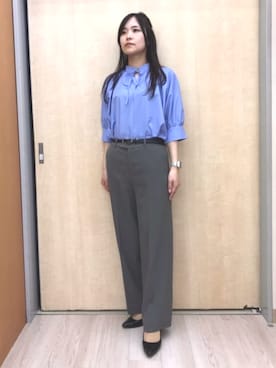 「通勤スタイル」｜SUIT SQUAREさん（レディース・162cm）の春コーディネート