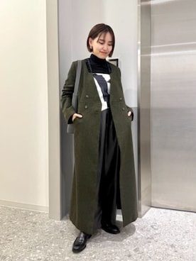 SUIT SQUAREさん（レディース・157cm）の冬コーディネート