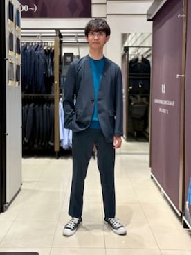 SUIT SQUAREさん(メンズ・173cm)の春コーディネート