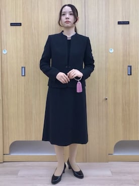 SUIT SQUAREさん（レディース・159cm）の冬コーディネート