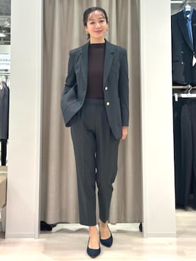 SUIT SQUAREさん（レディース・170cm）の冬コーディネート