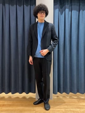 SUIT SQUAREさん（メンズ・182cm）の冬コーディネート