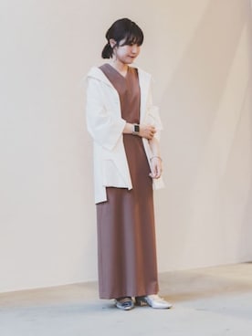 SUIT SQUAREさん（レディース・157cm）の冬コーディネート