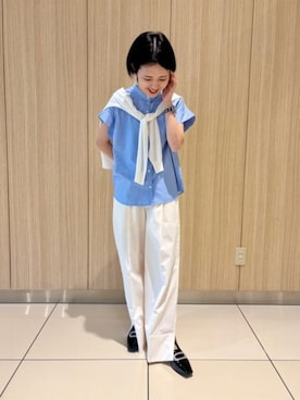 「CIS.（シス）のアイテム」を使った、SUIT SQUAREさん（レディース・158cm）の夏コーディネート
