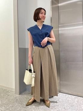 「CIS.（シス）のアイテム」を使った、SUIT SQUAREさん（レディース・157cm）の冬コーディネート