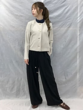 SUIT SQUAREさん（レディース・161cm）の冬コーディネート