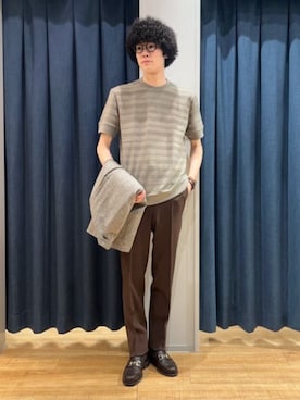 「通勤スタイル」｜SUIT SQUAREさん（メンズ・182cm）の春コーディネート