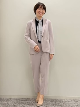 SUIT SQUAREさん（レディース・161cm）の冬コーディネート