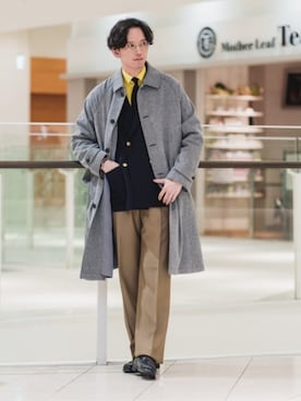 SUIT SQUAREさん（メンズ・186cm）の冬コーディネート