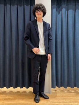 SUIT SQUAREさん（メンズ・182cm）の冬コーディネート