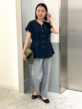 「CIS.（シス）のアイテム」を使った、SUIT SQUAREさん（メンズ・160cm）の夏コーディネート