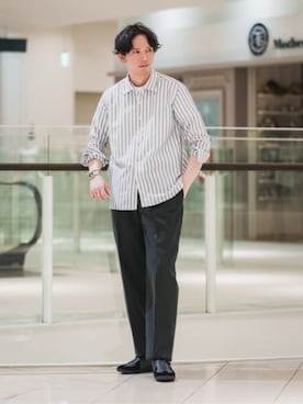 SUIT SQUAREさん(メンズ・186cm)の春コーディネート