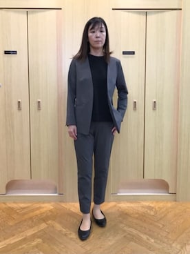 SUIT SQUAREさん（レディース・167cm）の夏コーディネート