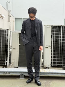 SUIT SQUAREさん（メンズ・177cm）の冬コーディネート