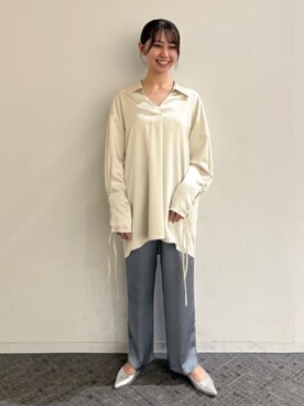 「CIS.（シス）のアイテム」を使った、SUIT SQUAREさん（レディース・163cm）の冬コーディネート