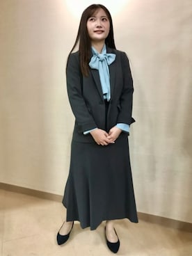 SUIT SQUAREさん（レディース・160cm）の冬コーディネート