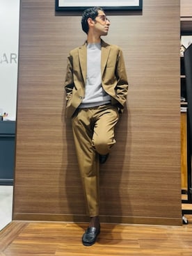 SUIT SQUAREさん(メンズ・175cm)の冬コーディネート