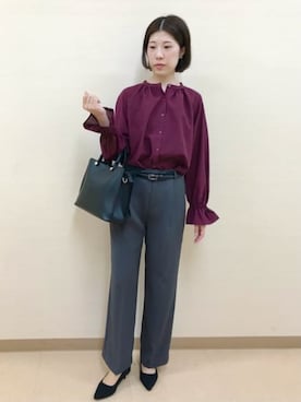 SUIT SQUAREさん（レディース・168cm）の冬コーディネート