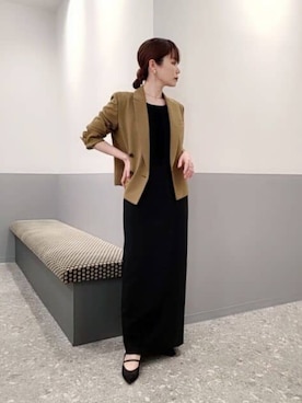 SUIT SQUAREさん（レディース・156cm）の冬コーディネート