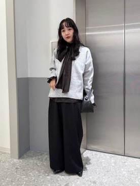 SUIT SQUAREさん（レディース・155cm）の冬コーディネート