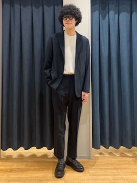 SUIT SQUAREさん（メンズ・182cm）の冬コーディネート