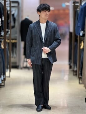 SUIT SQUAREさん（メンズ・175cm）の冬コーディネート