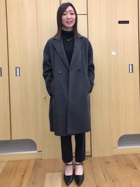 SUIT SQUAREさん（レディース・155cm）の冬コーディネート