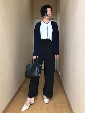 SUIT SQUAREさん（レディース・164cm）の冬コーディネート