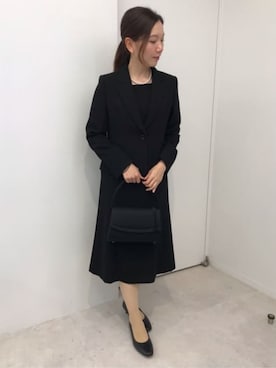 SUIT SQUAREさん（レディース・158cm）の冬コーディネート