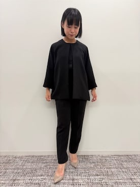 「オケージョンスタイル」｜SUIT SQUAREさん（レディース・151cm）の冬コーディネート