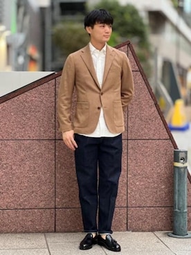 SUIT SQUAREさん(メンズ・175cm)の冬コーディネート