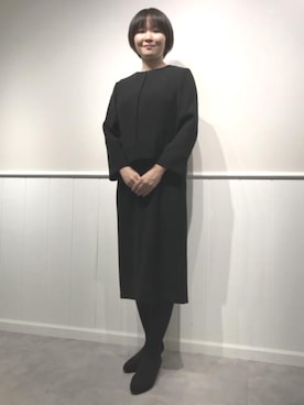 SUIT SQUAREさん(レディース・161cm)の冬コーディネート