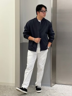 「SUIT SQUARE（スーツスクエア）のアイテム」を使った、SUIT SQUAREさん（メンズ・174cm）の春コーディネート
