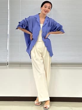 「CIS.（シス）のアイテム」を使った、SUIT SQUAREさん（レディース・170cm）の春コーディネート